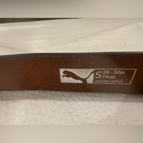 Puma Girls Leather Belt - Picture 2 of 3